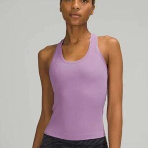 Lululemon Racerback Nulu Waist-Length Tank Top